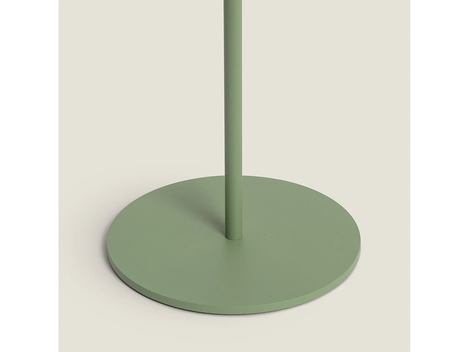 Lampadaire Solaire Extérieur LED 3W Métal Banate Vert Céladon