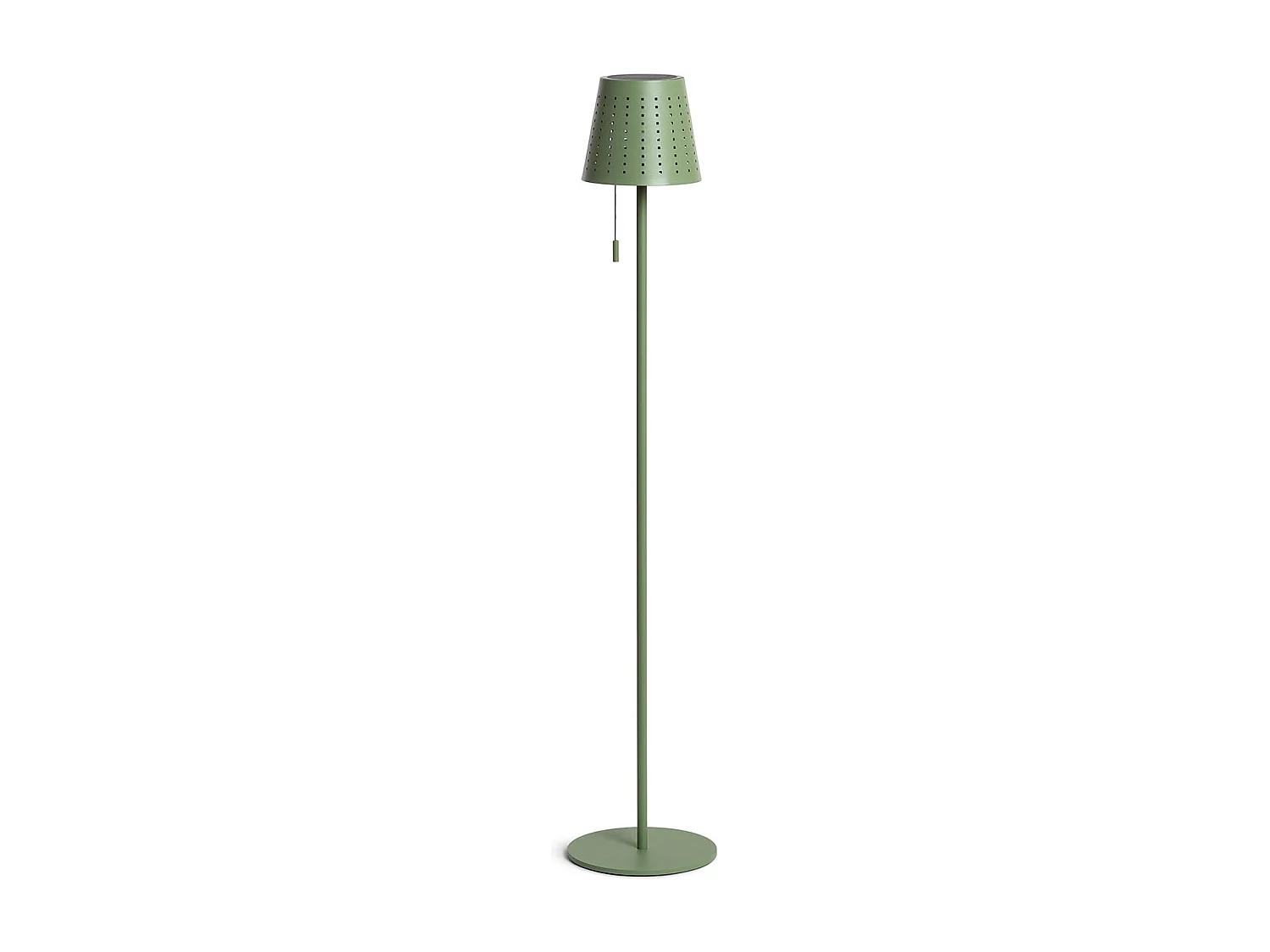 Lampadaire Solaire Extérieur LED 3W Métal Banate Vert Céladon