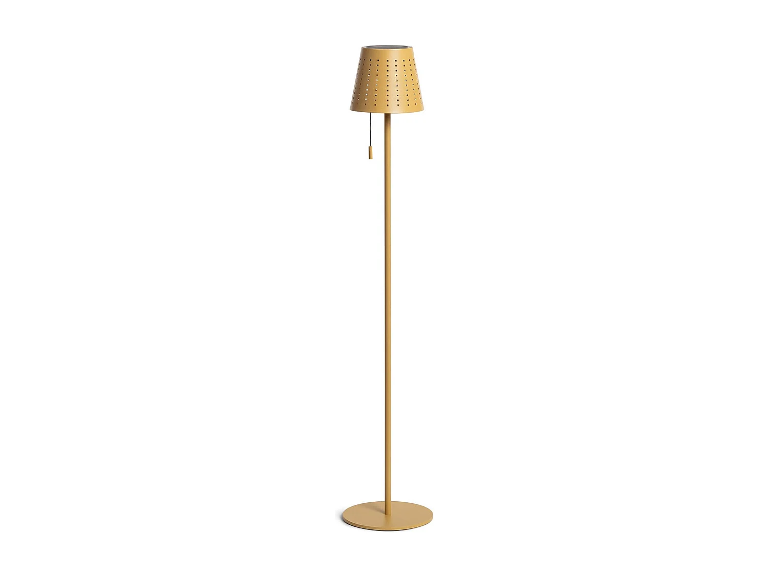 Lampadaire Solaire Extérieur LED 3W Métal Banate Jaune Sable
