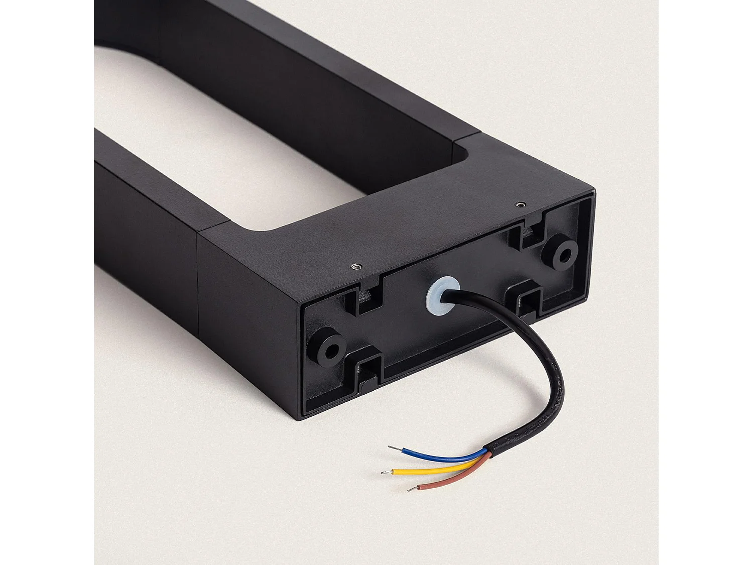 Balise Extérieure LED 7W en Saillie sur Pied 40cm Ignis 3000K Blanc chaud