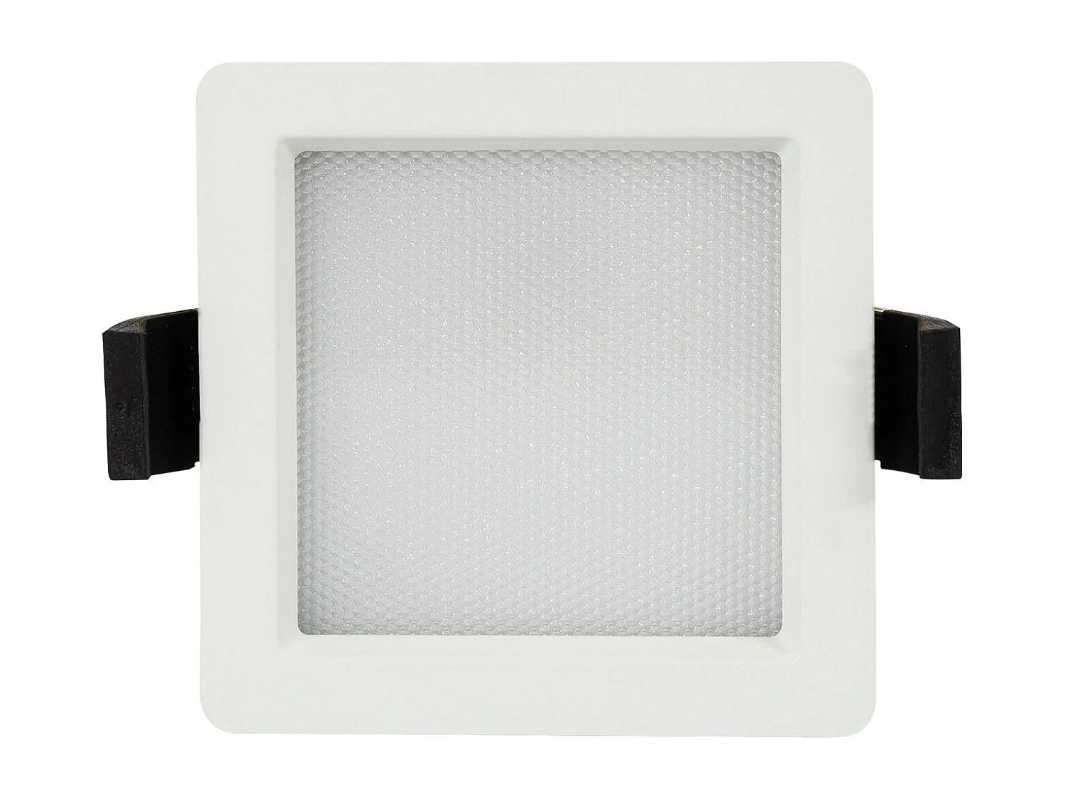 Downlight LED 10W Carré  Aero 130 lm/W Microprismatique  Coupe 85x85 mm 4000K Blanc neutre