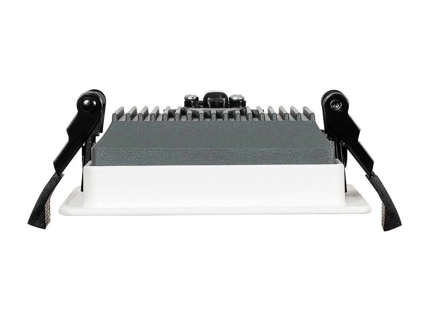 Downlight LED 10W Carré  Aero 130 lm/W Microprismatique  Coupe 85x85 mm 4000K Blanc neutre