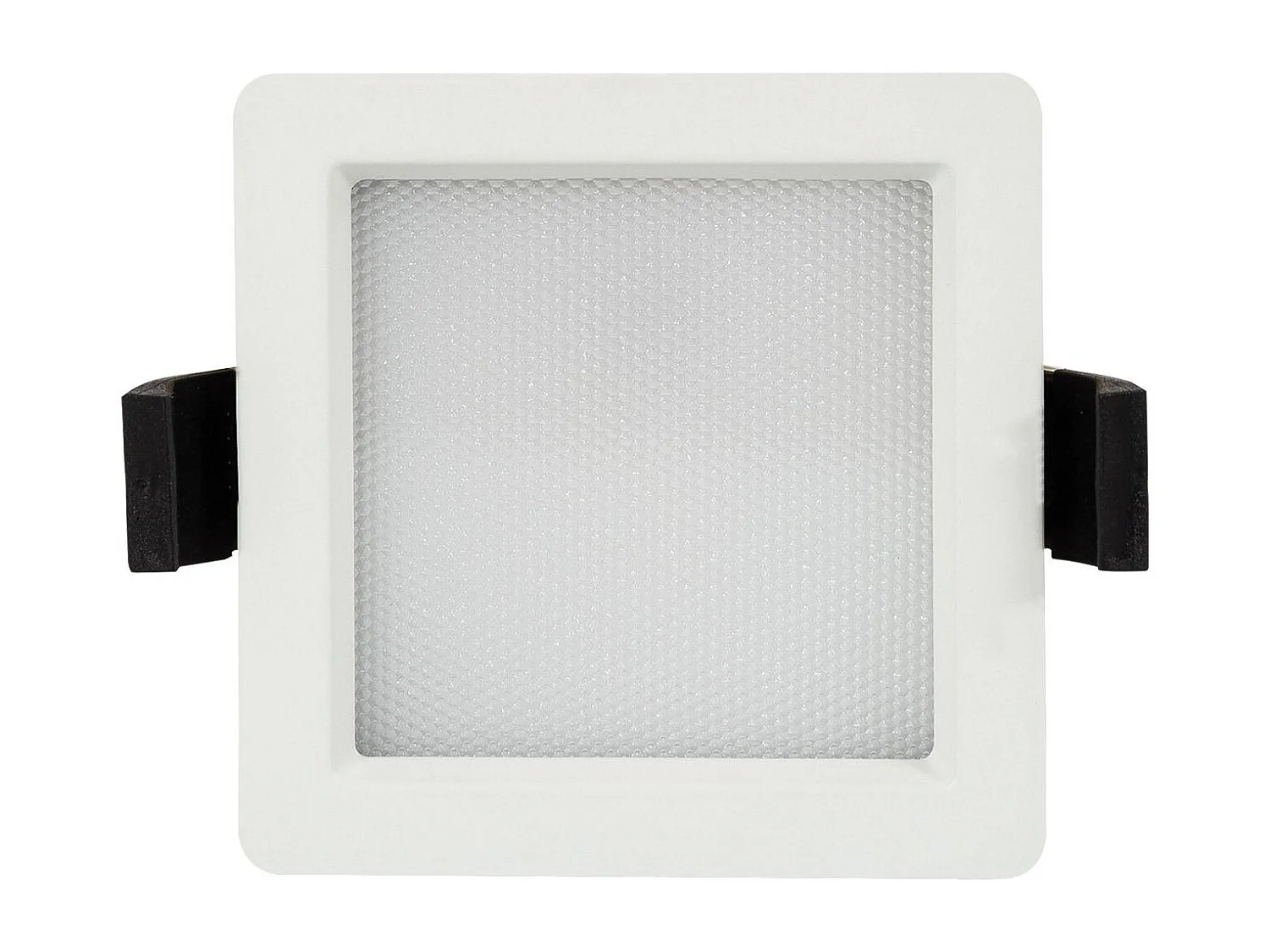 Downlight LED 10W Carré  Aero 130 lm/W Microprismatique  Coupe 85x85 mm 4000K Blanc neutre