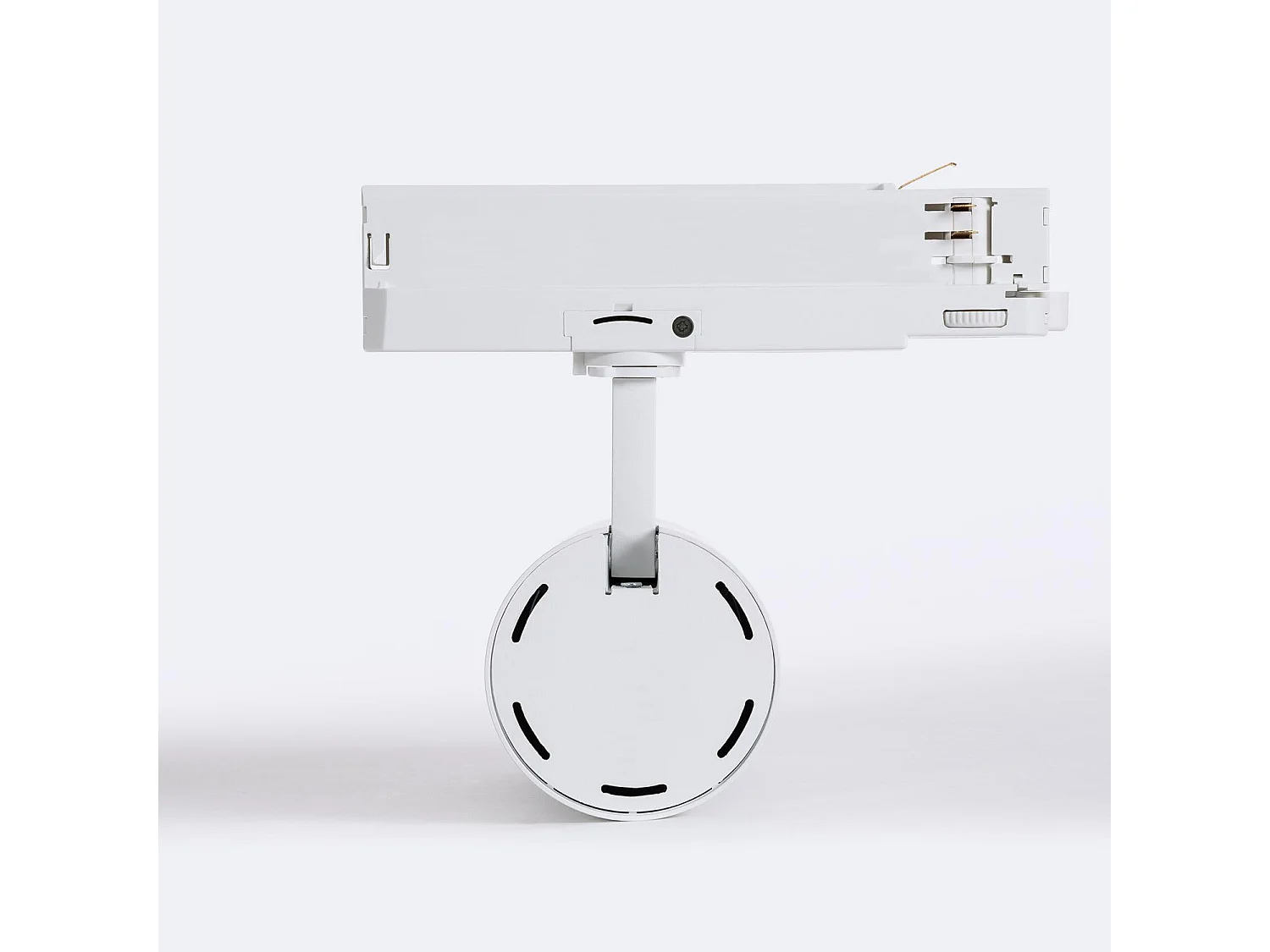 Spot LED sur Rail Triphasé 40W Carlo Blanc 6000K Blanc froid