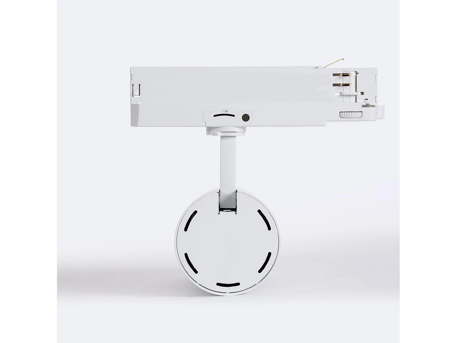 Spot LED sur Rail Triphasé 40W Carlo Blanc 6000K Blanc froid