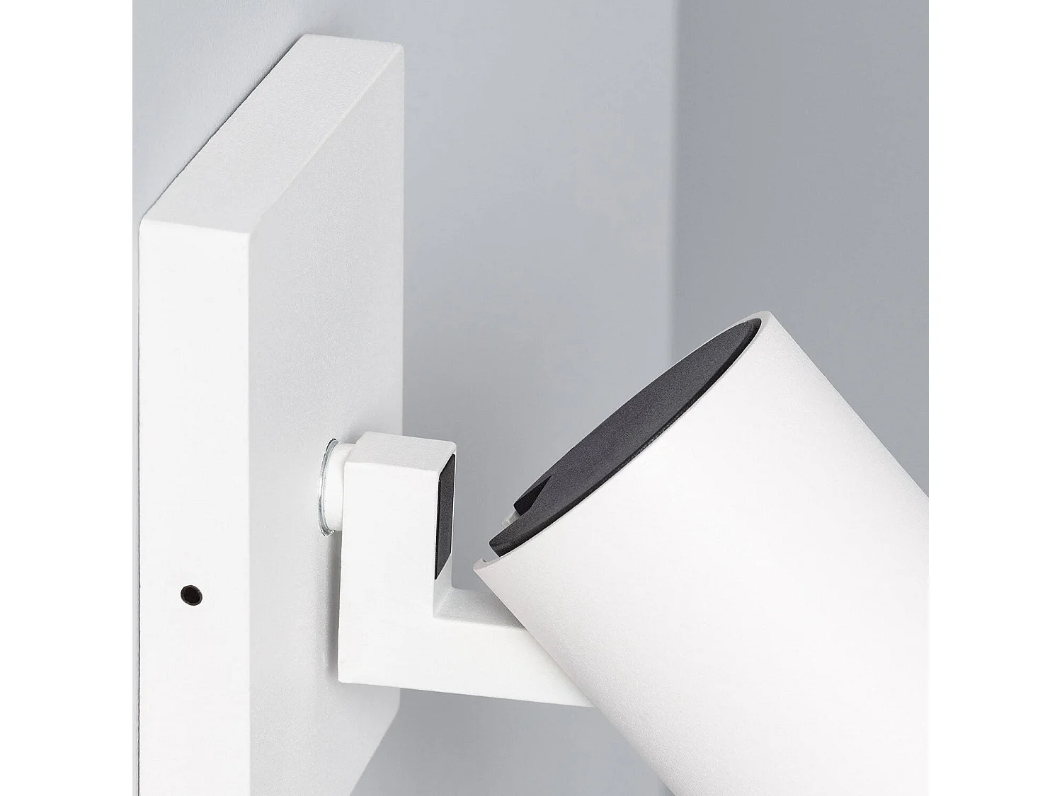 Spot à Douille en Saillie Orientable Aluminium Gylu à Ampoule GU10 Blanc