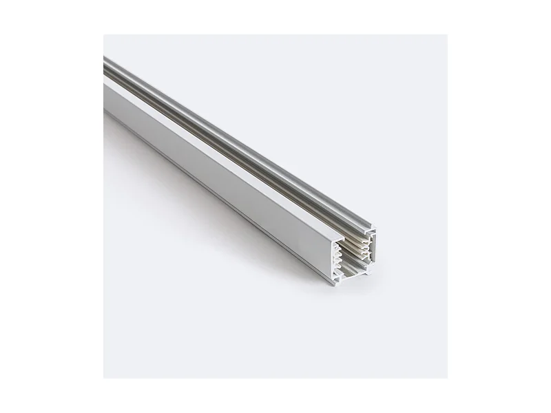 Rail Triphasé DALI pour Spots LED 2 Mètres Noir