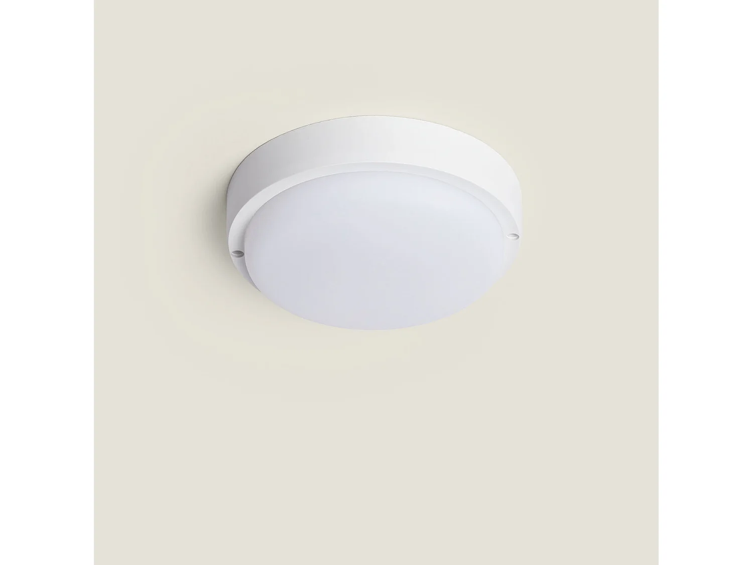 Plafoniera LED 25W Circolare per Esterni Ø175 mm IP65 White 4000K Bianco Naturale