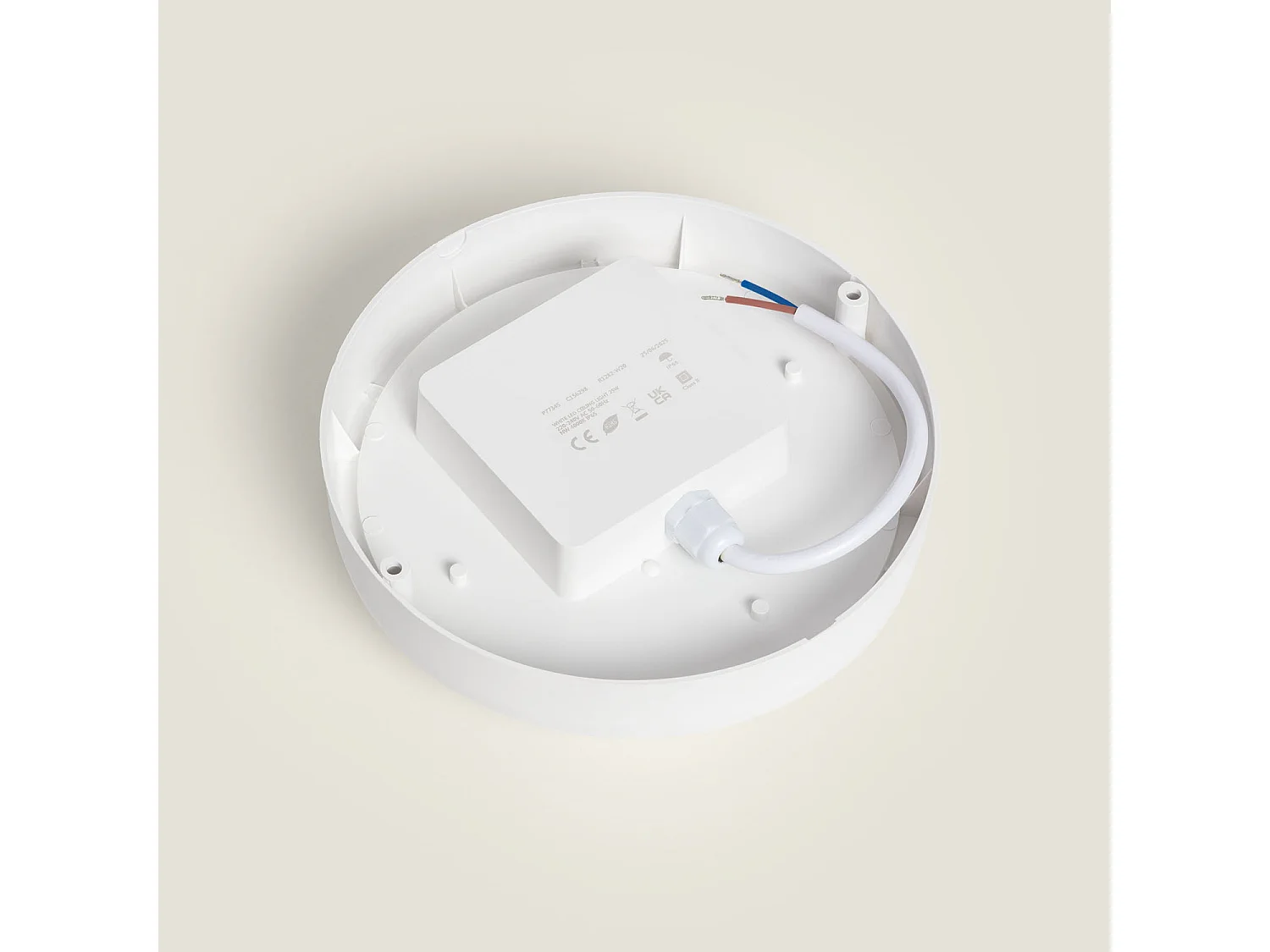 Plafoniera LED 25W Circolare per Esterni Ø175 mm IP65 White 4000K Bianco Naturale