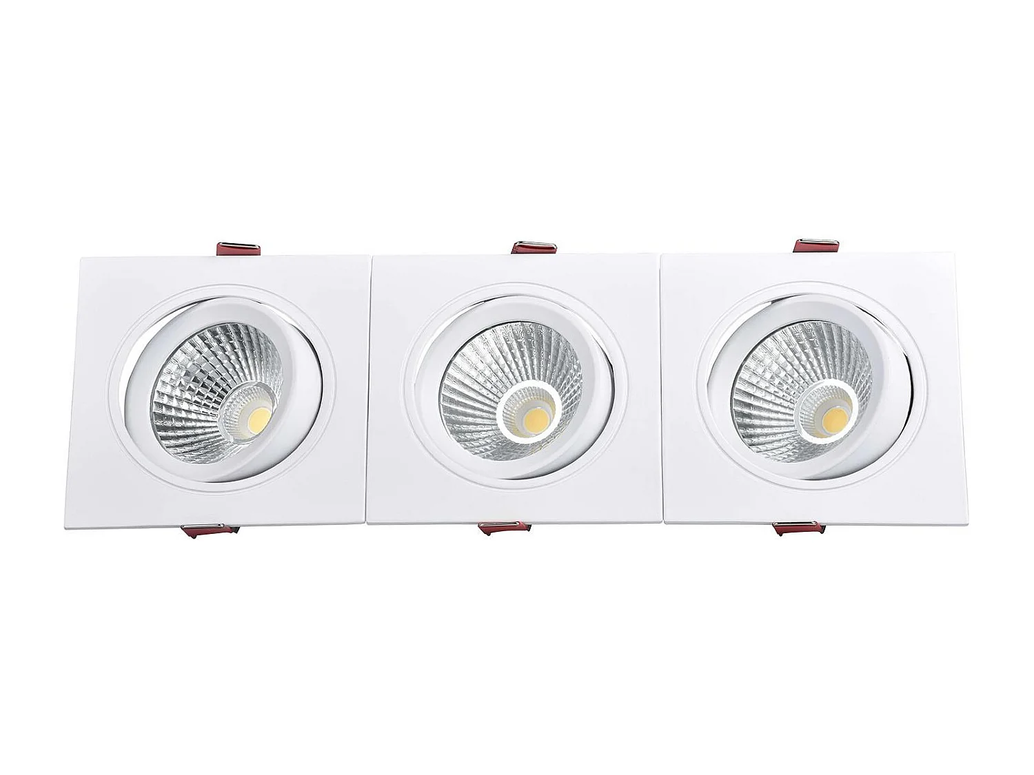 Spot Downlight LED 45W Rectangulaire Madison Coupe 400x120 mm 3000K Blanc chaud