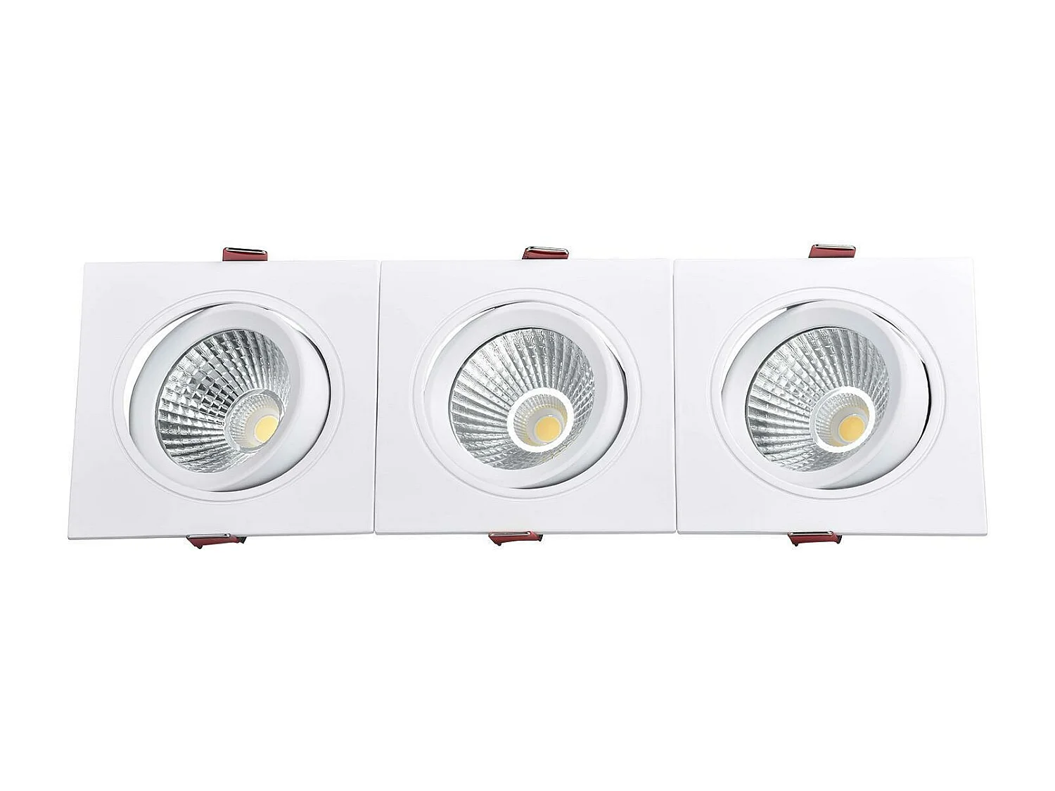 Spot Downlight LED 45W Rectangulaire Madison Coupe 400x120 mm 3000K Blanc chaud