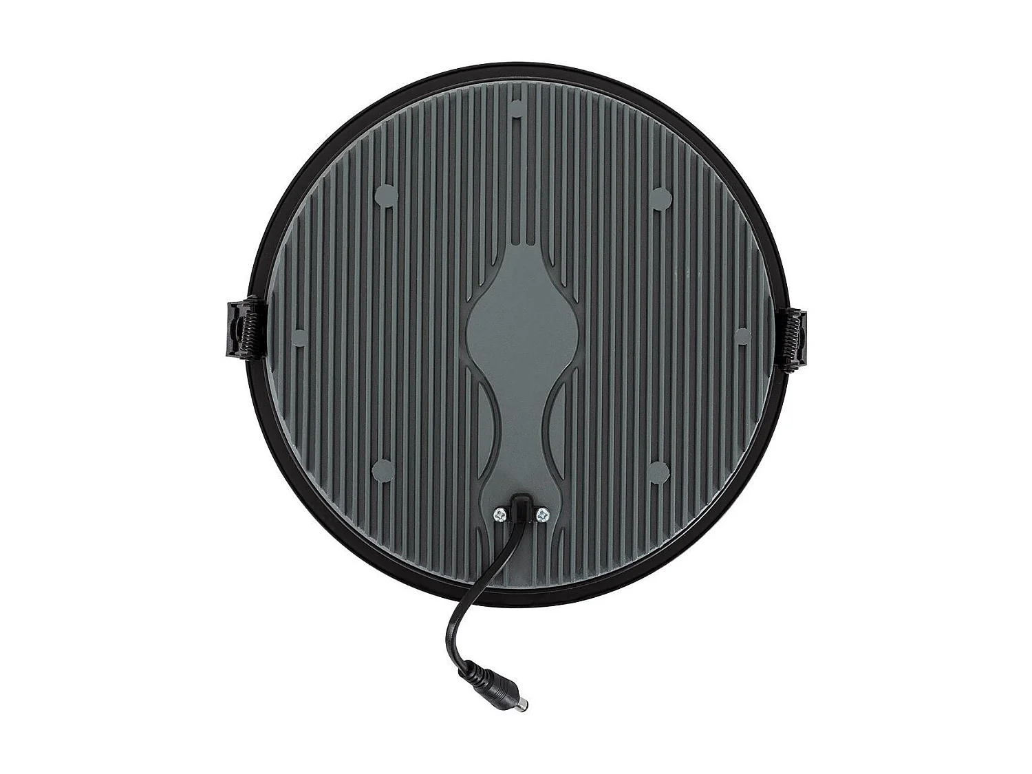 Downlight LED 30W Rond AERO UGR13 Coupe Ø 200 mm Noir 4000K Blanc neutre