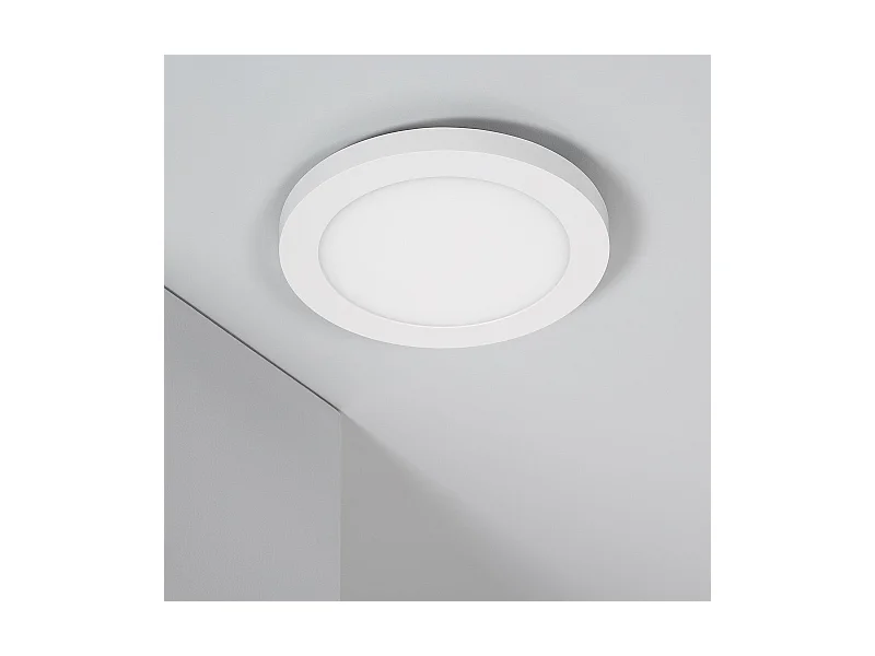 TechBrey Plafón LED 22W CCT Seleccionable Circular Slim Surface Corte Ajustable Ø 60-160 mm