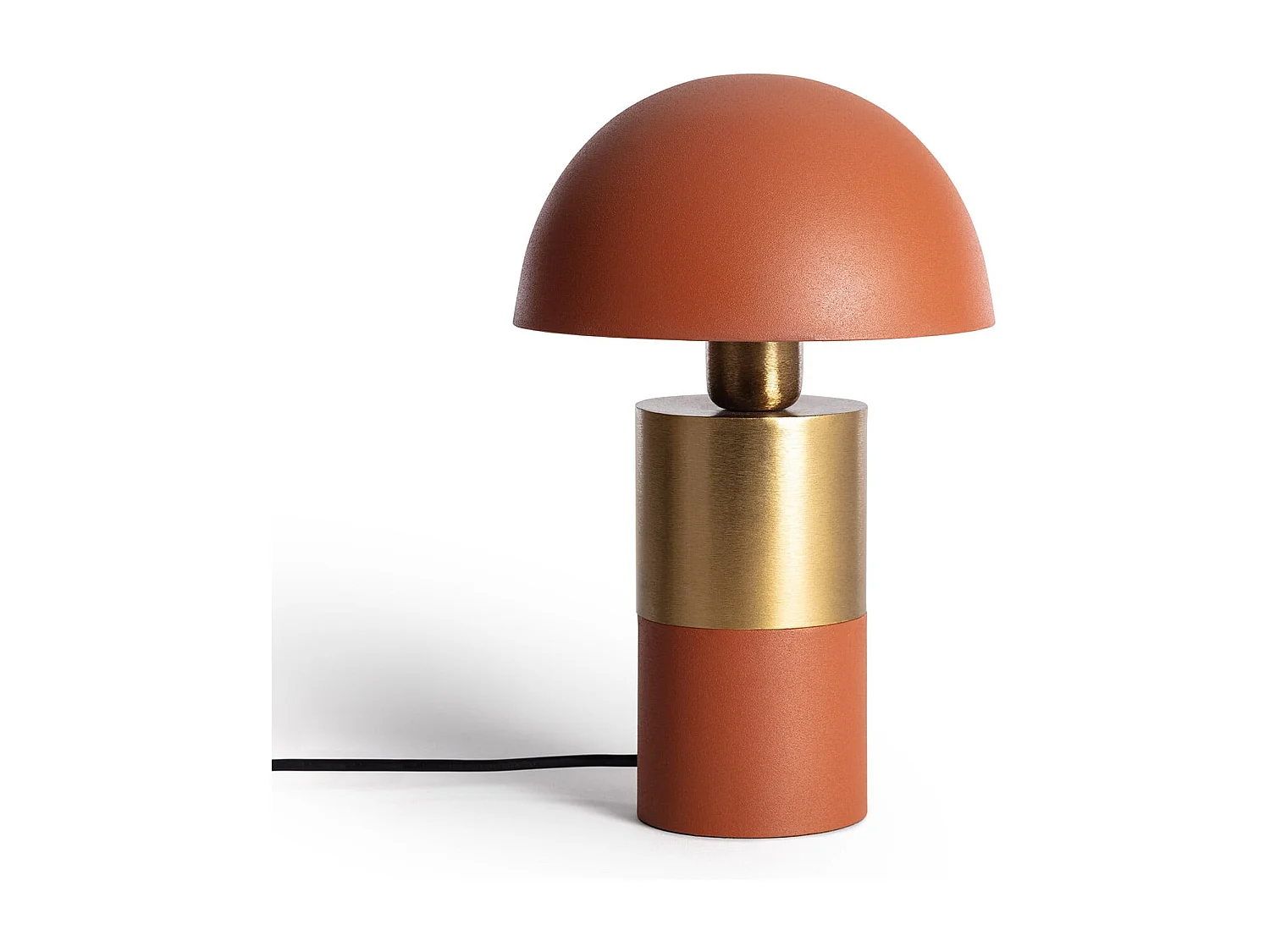 Lampe à Poser Métal Tanev Lis Terre cuite