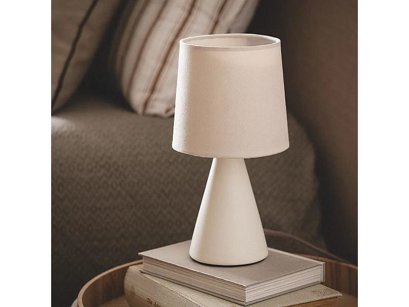 Lampada da Tavolo Ceramica Artzai Beige