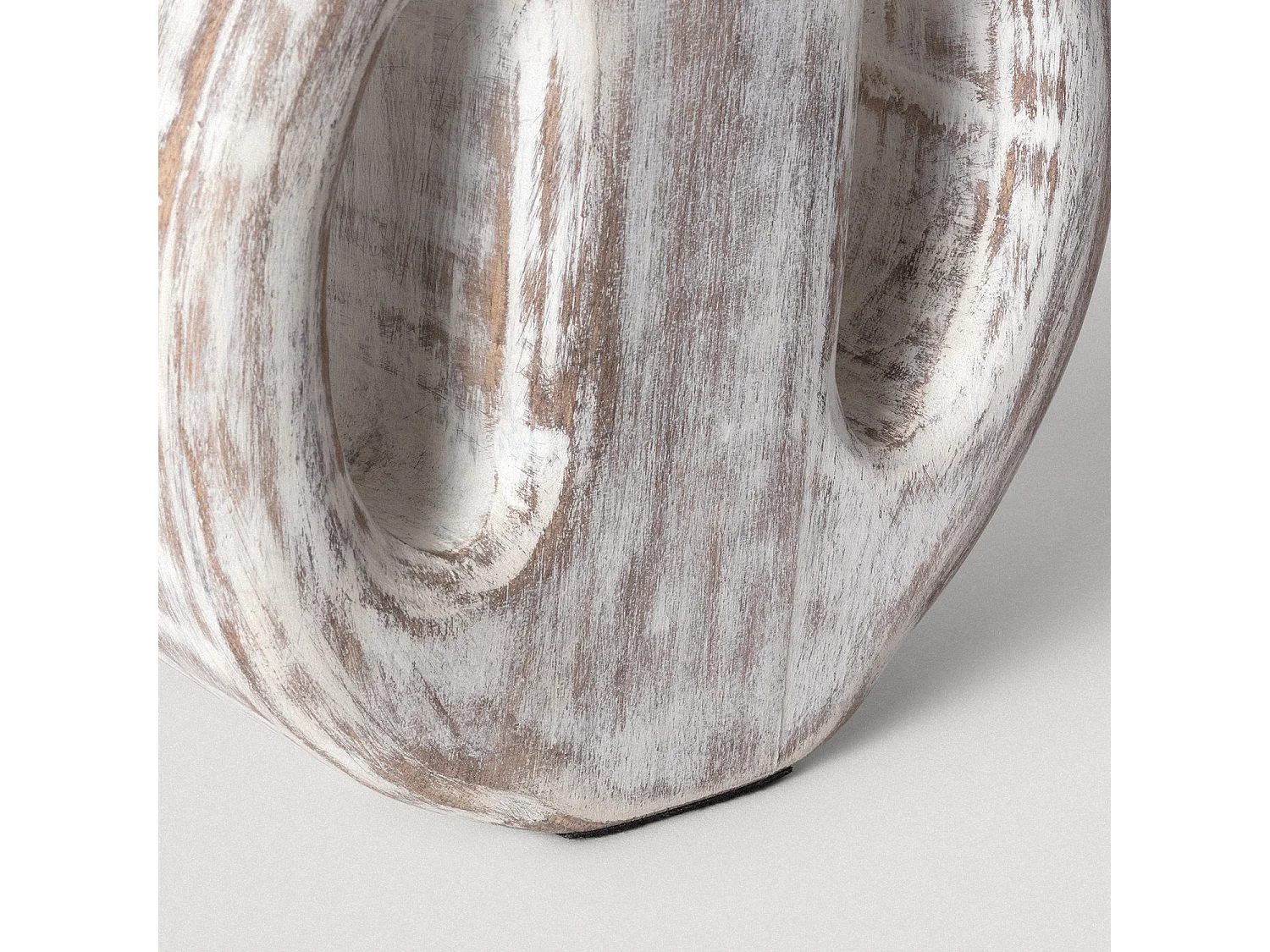 Lampada da Tavolo Legno Chandra ILUZZIA Bianco