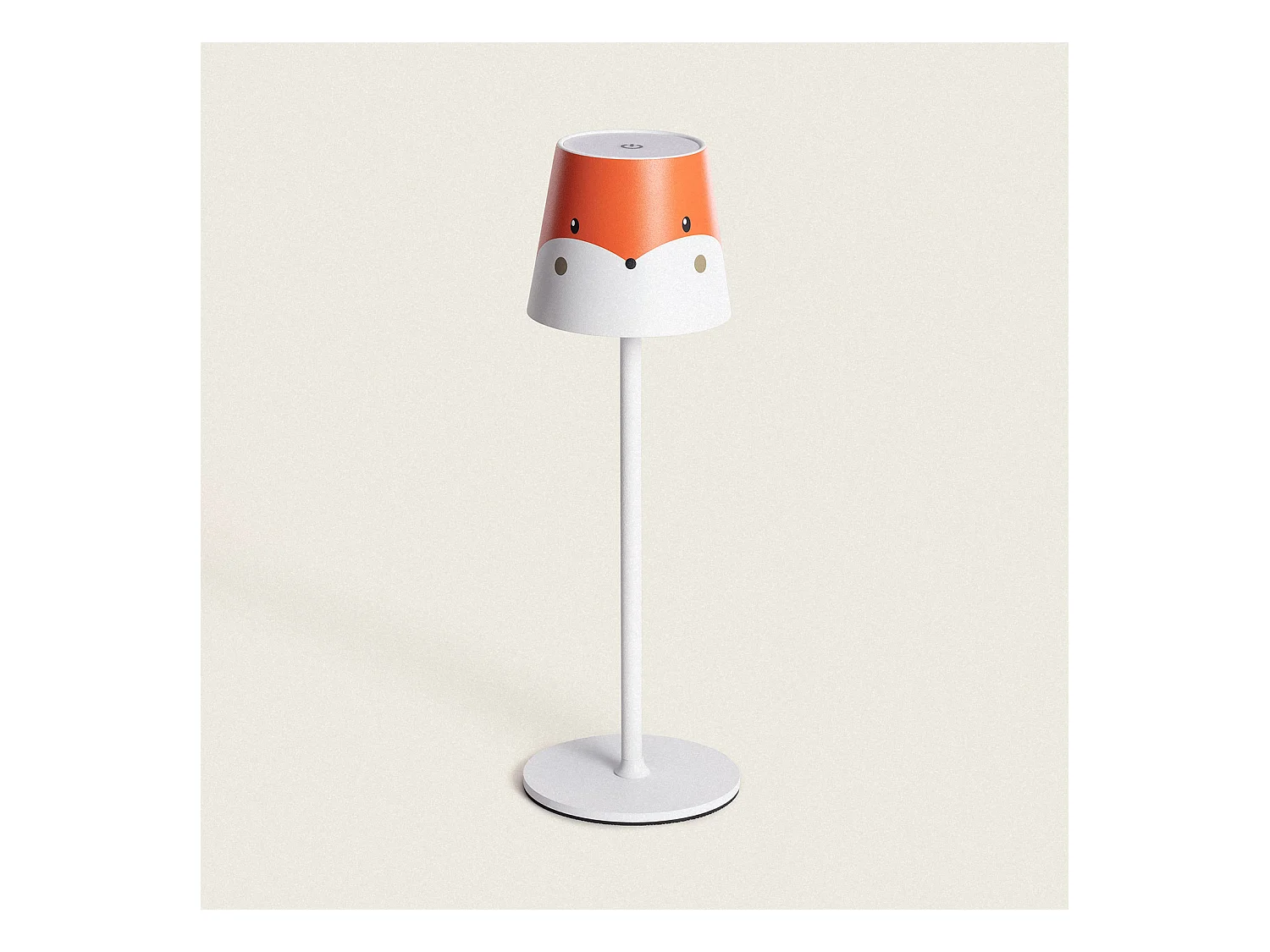 Lampe à Poser LED Portable 3W Anisa Kids Métal avec Batterie Rechargeable USB Jaune