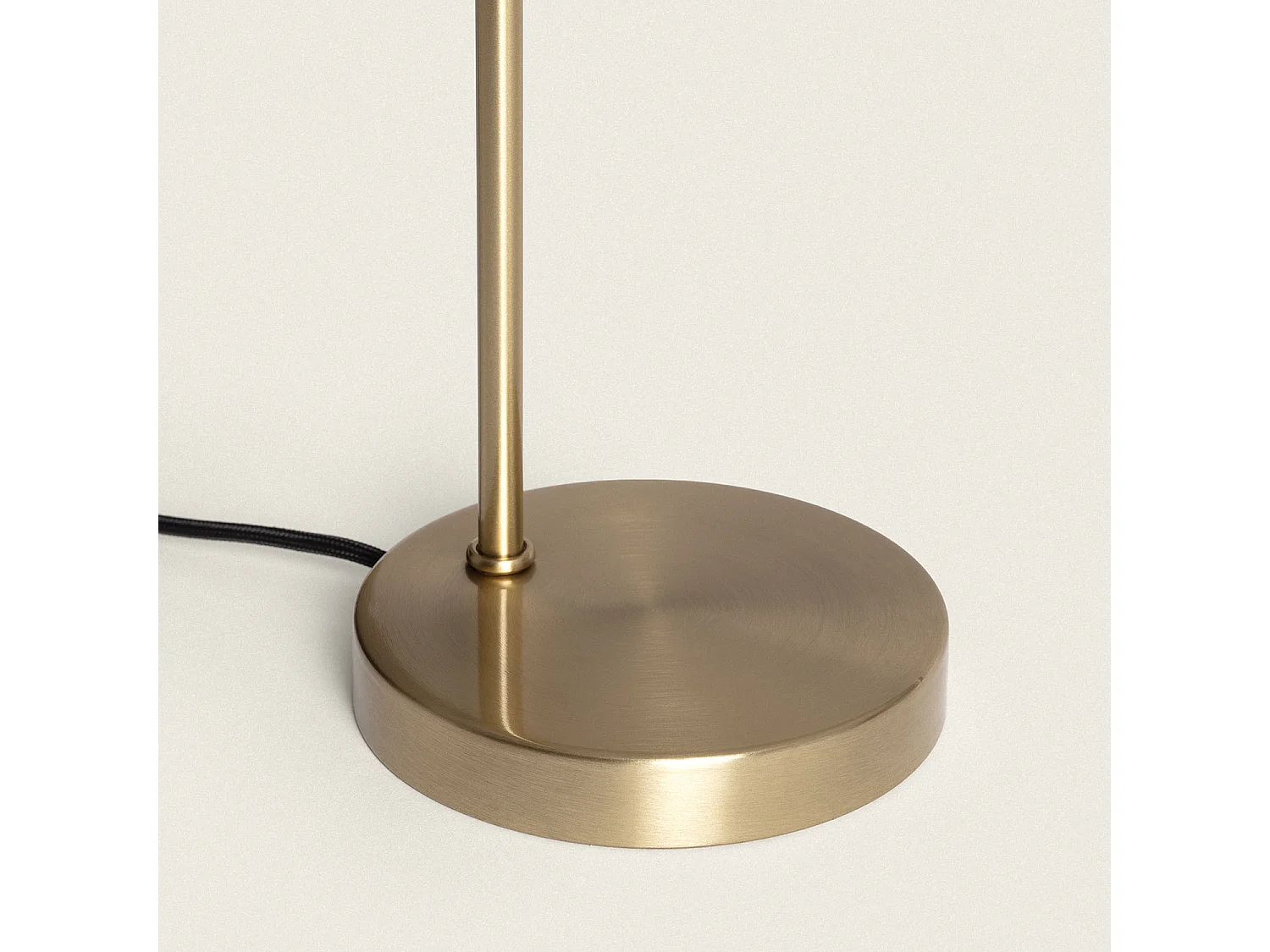 Lampe à Poser Métal et Verre Joile Doré