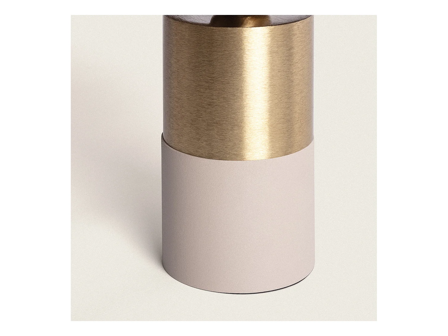 Lampe à Poser Métal Lis Beige