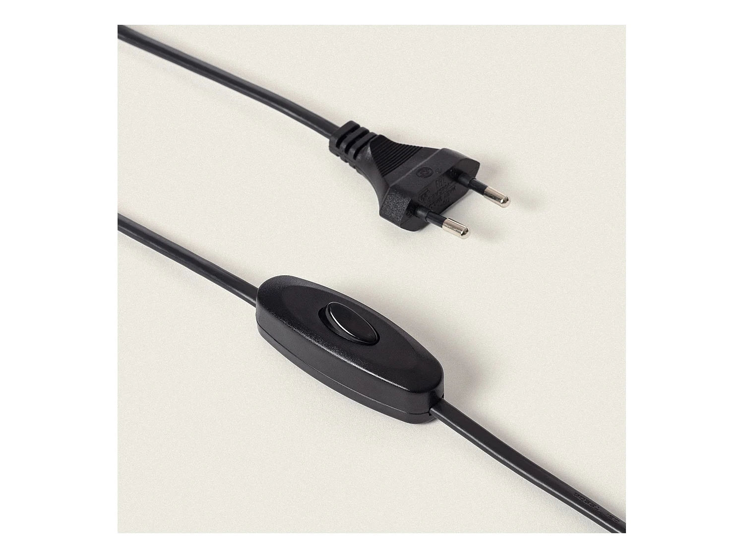 Lampe à Poser Métal Lis Beige