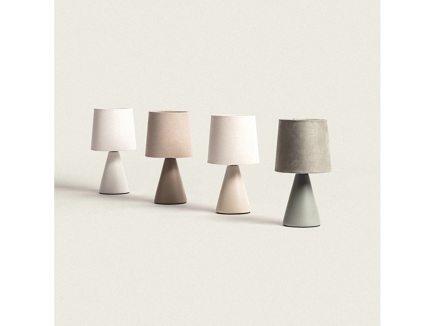 Lampada da Tavolo Ceramica Artzai Verde Oliva