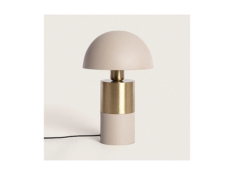 Lampe à Poser Métal Lis Vert olive