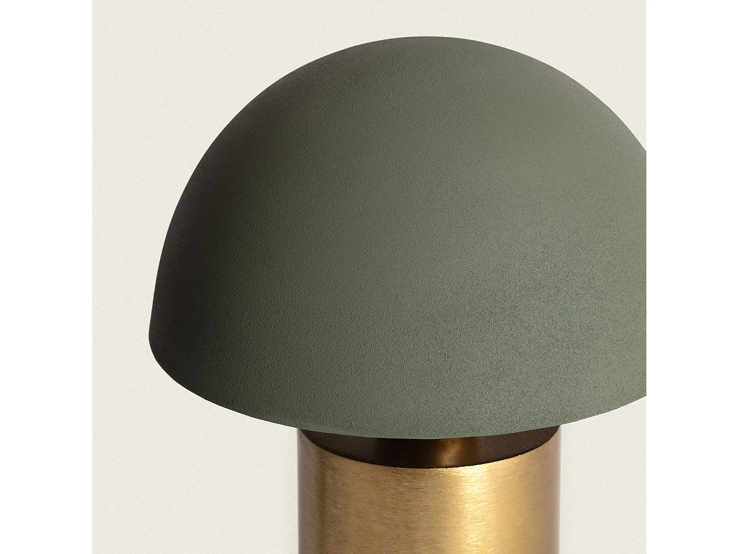 Lampe à Poser Métal Lis Vert olive