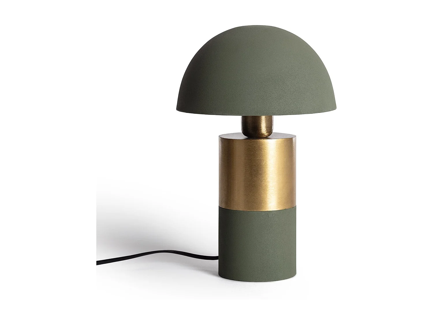 Lampada da Tavolo Metallo Tanev Lis Verde Oliva