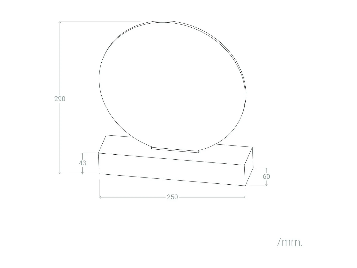 lampada da tavolo Melunis LED per bambini 5W 4000K Bianco Naturale