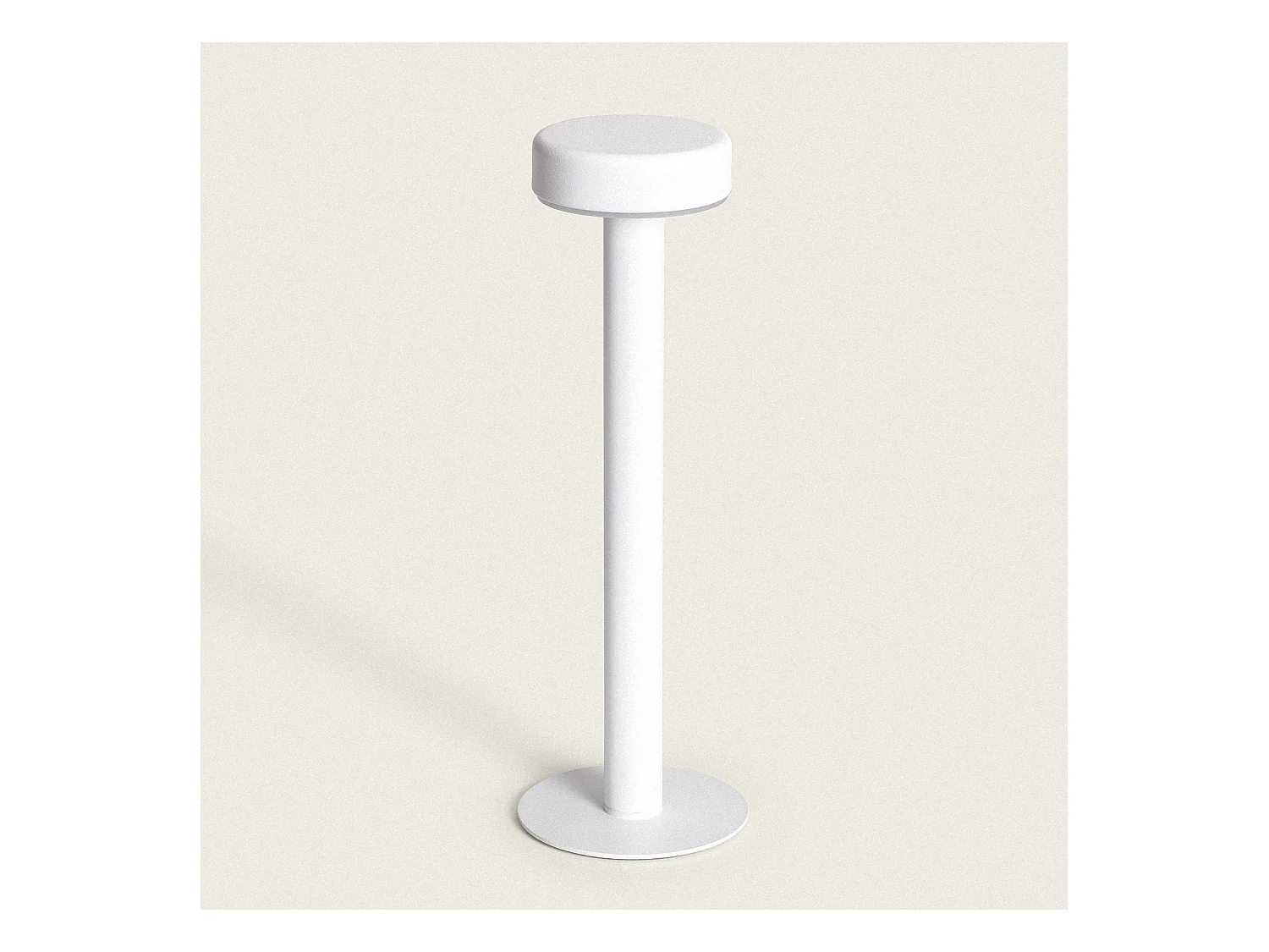 Lámpara de Mesa LED Portátil con Batería USB Recargable Bunza Blanco