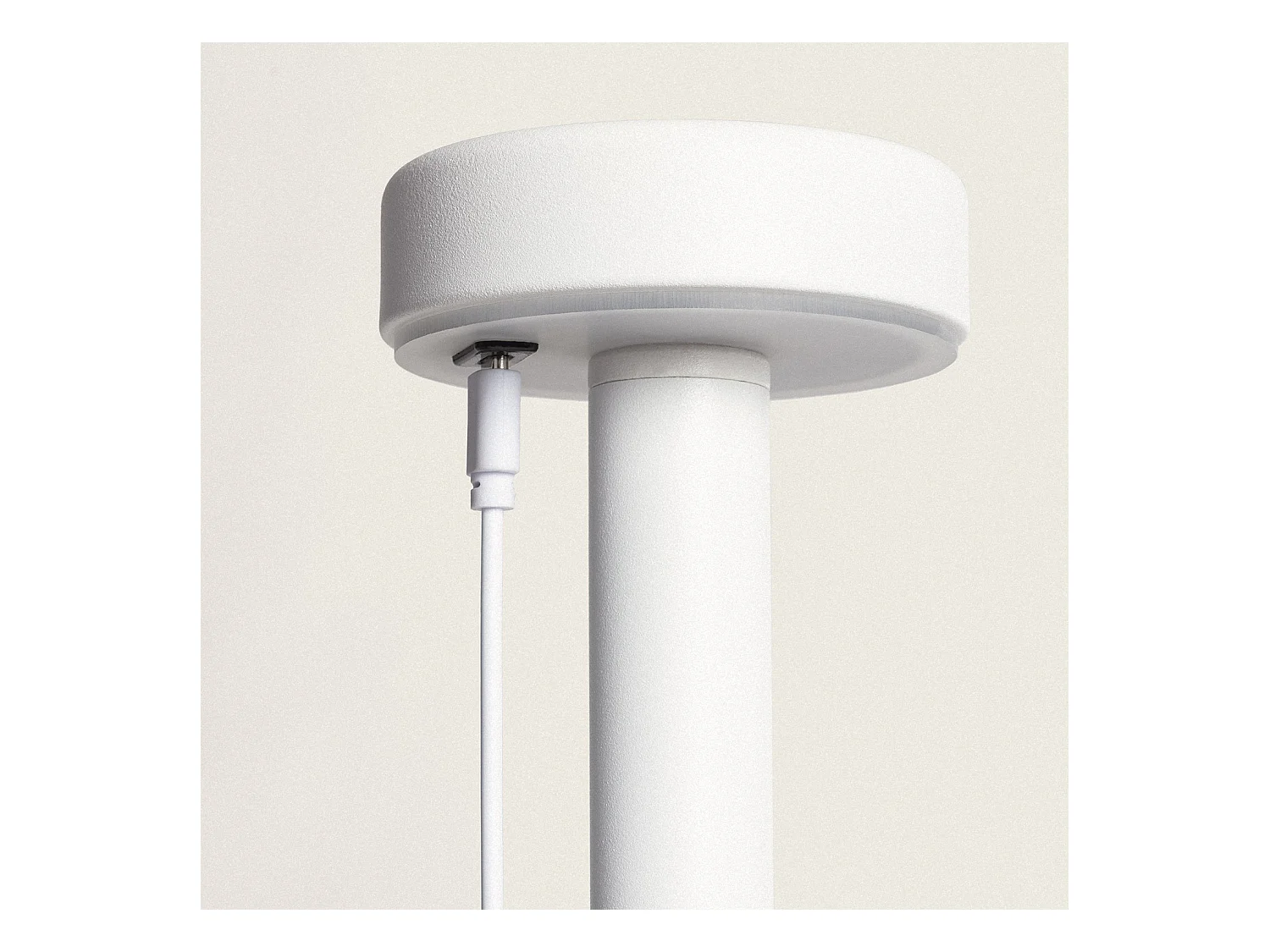 Lámpara de Mesa LED Portátil con Batería USB Recargable Bunza Blanco