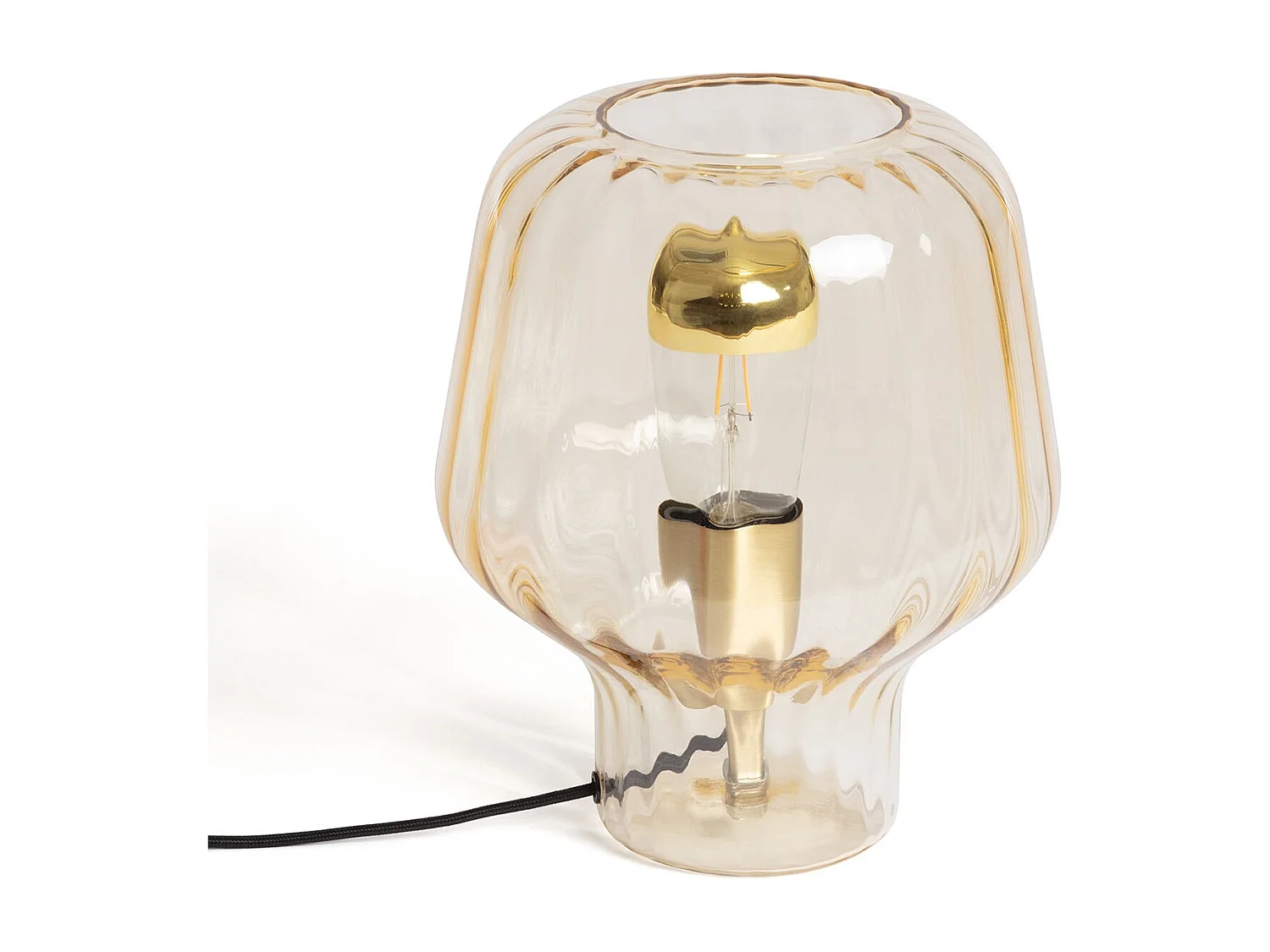 Lámpara de Mesa Cristal Vittoria Transparente