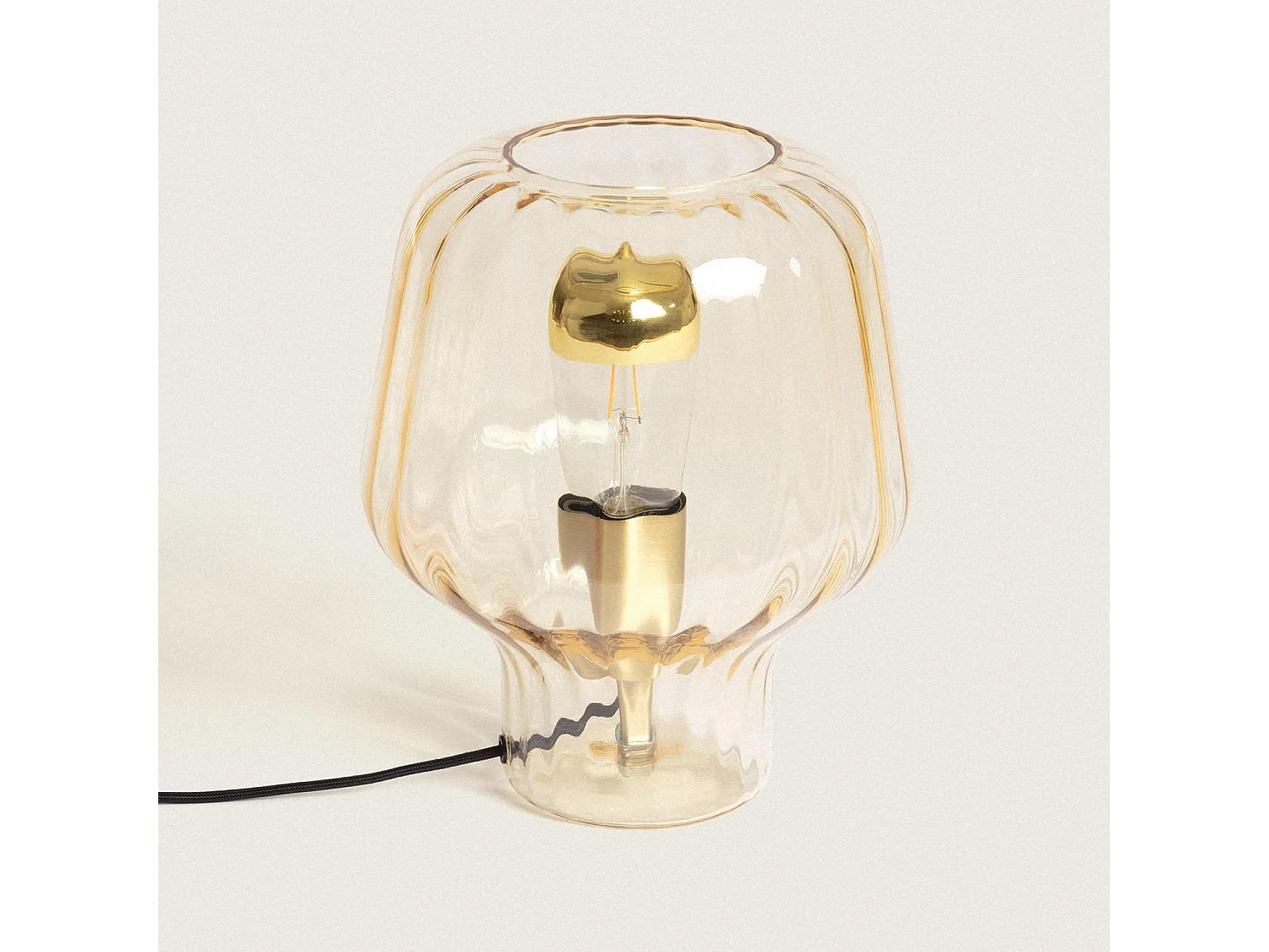 Lámpara de Mesa Cristal Vittoria Transparente