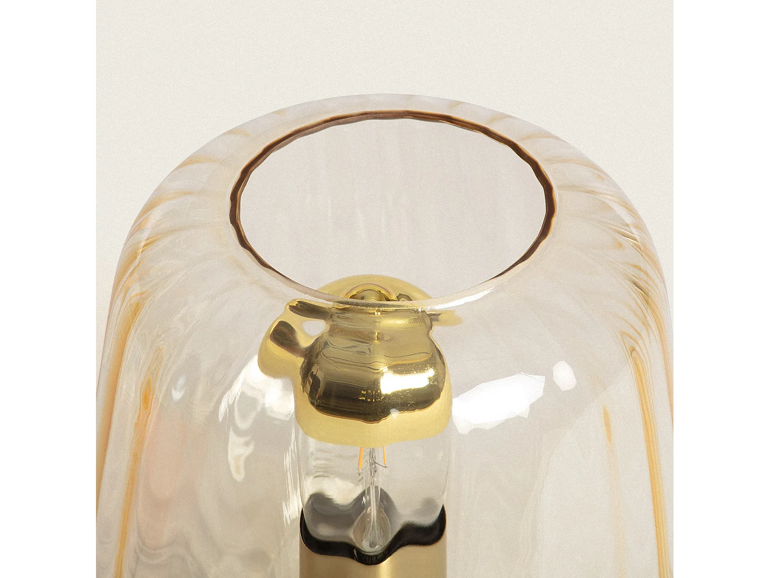 Lámpara de Mesa Cristal Vittoria Transparente