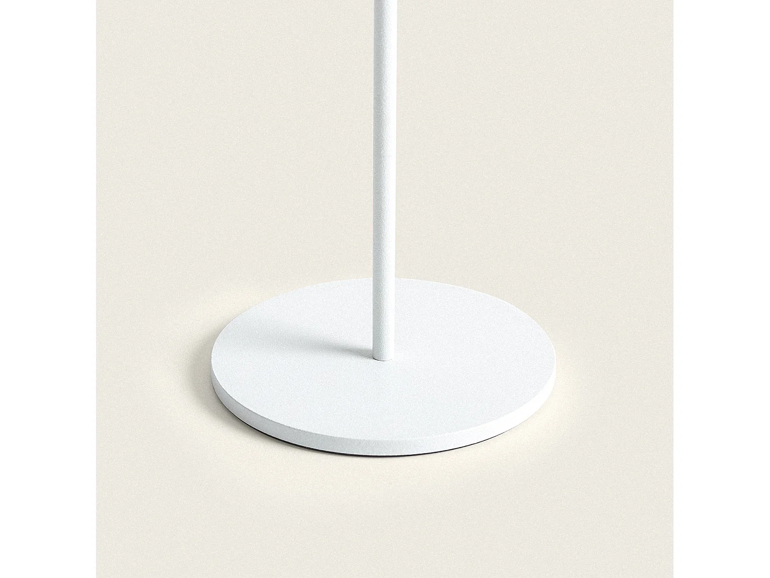 Lámpara de Mesa LED Portátil para Exterior Aluminio con Batería Recargable Willox Blanco