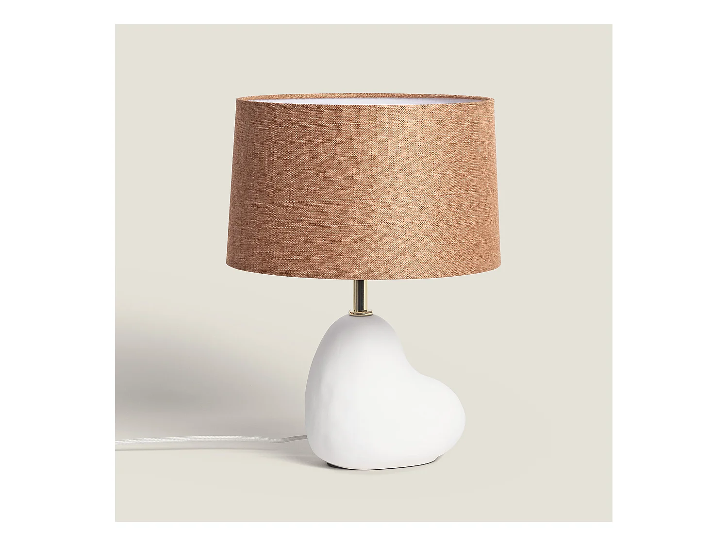 Lampe à Poser Ceramique Bulga Blanc