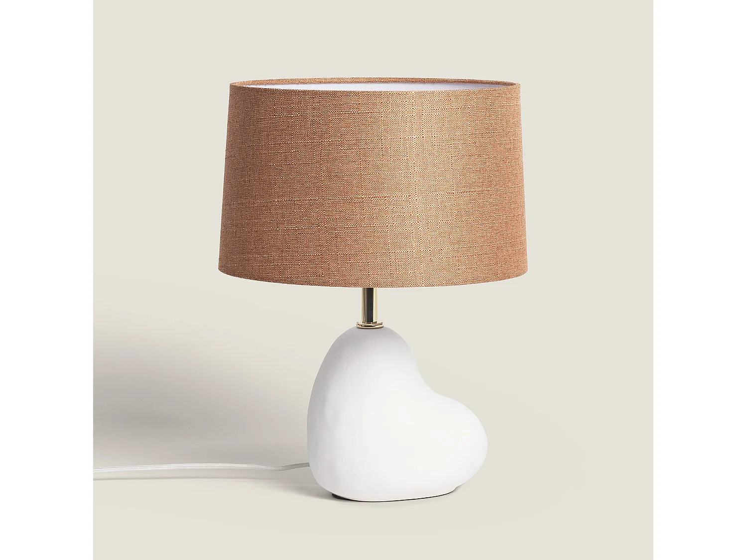 Lampe à Poser Ceramique Bulga Blanc