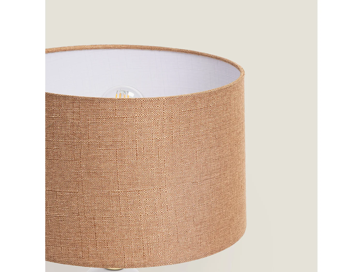 Lampe à Poser Ceramique Bulga Blanc