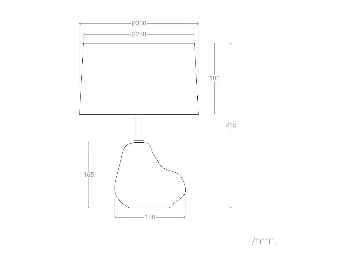 Lampe à Poser Ceramique Bulga Blanc