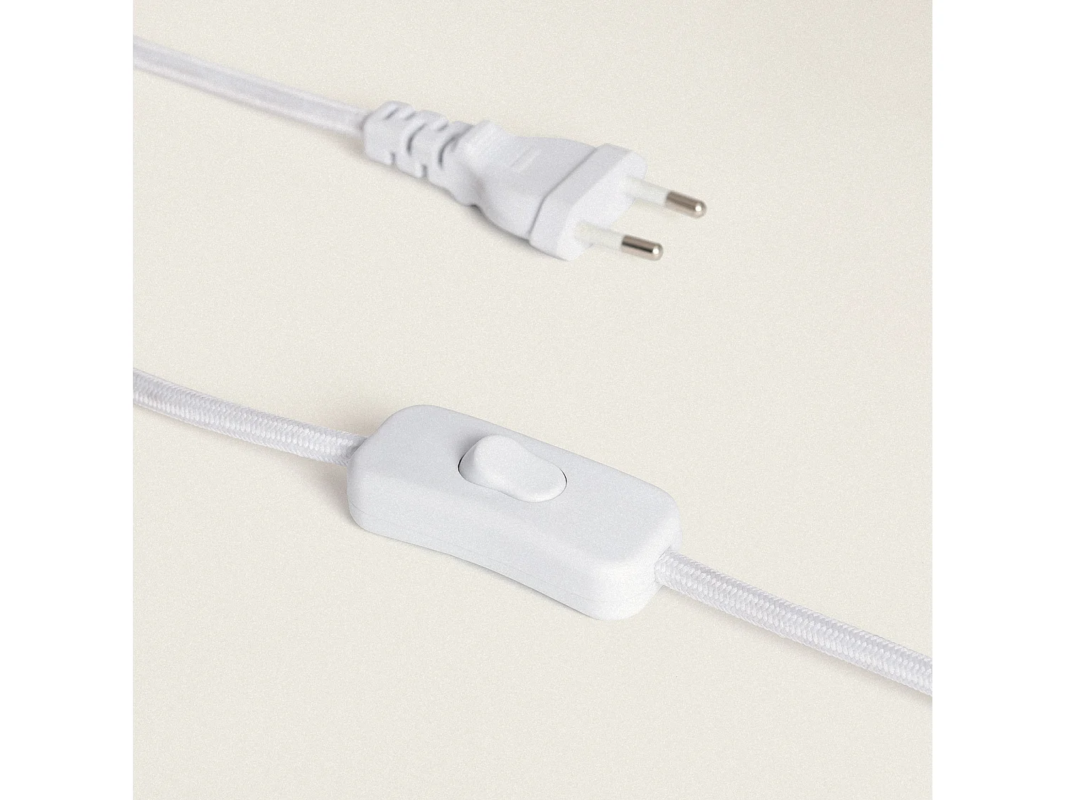 Lampada da Tavolo Metallo e Vetro Zeina Beige