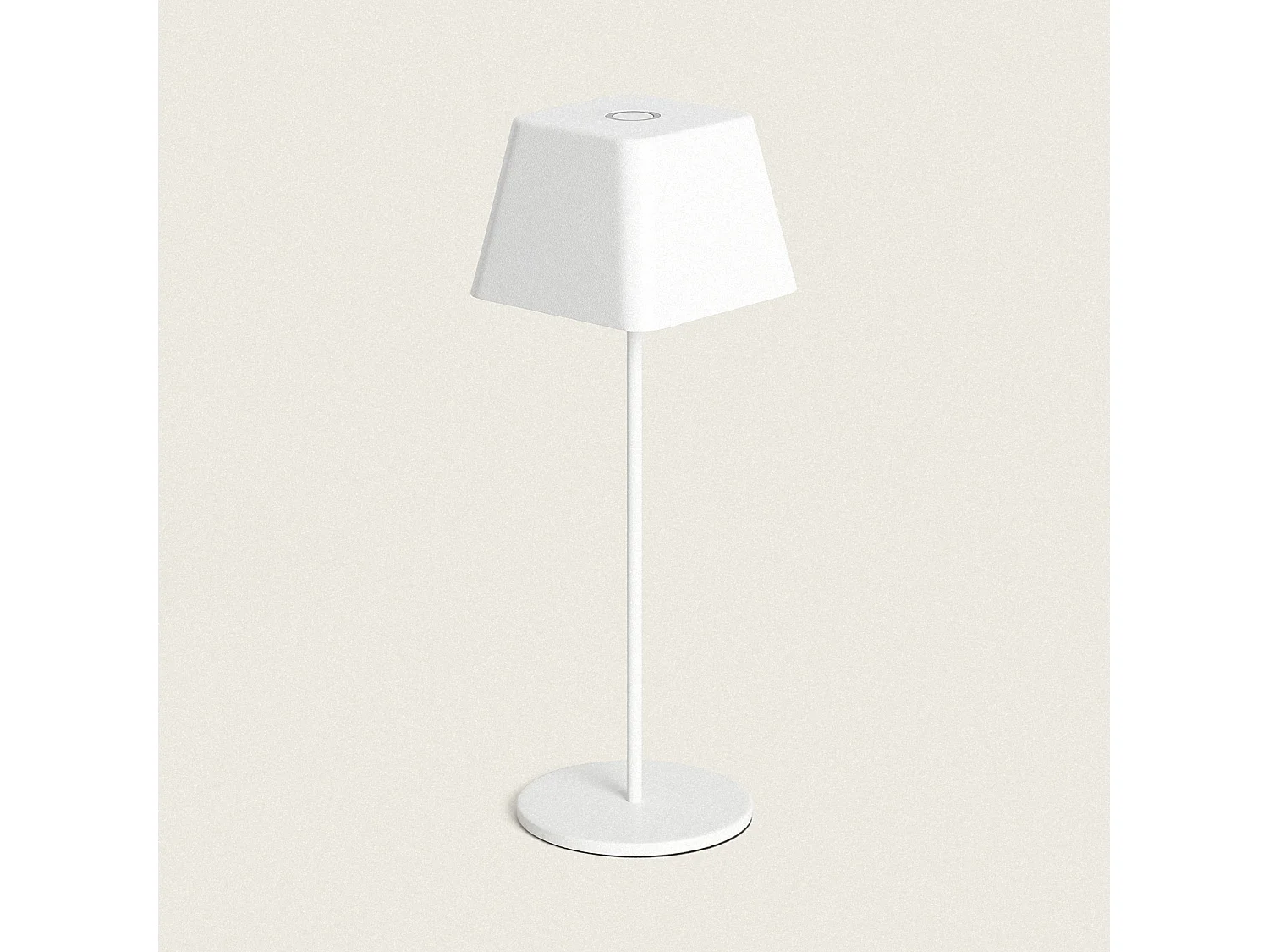 Lampe à Poser LED Extérieure portative Aluminium avec Batterie Rechargeable Willy   Blanc