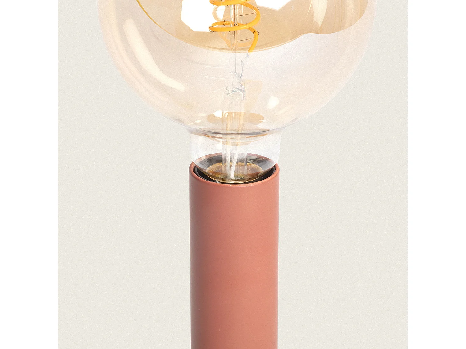 Lampe à Poser Métal Rovia Brun