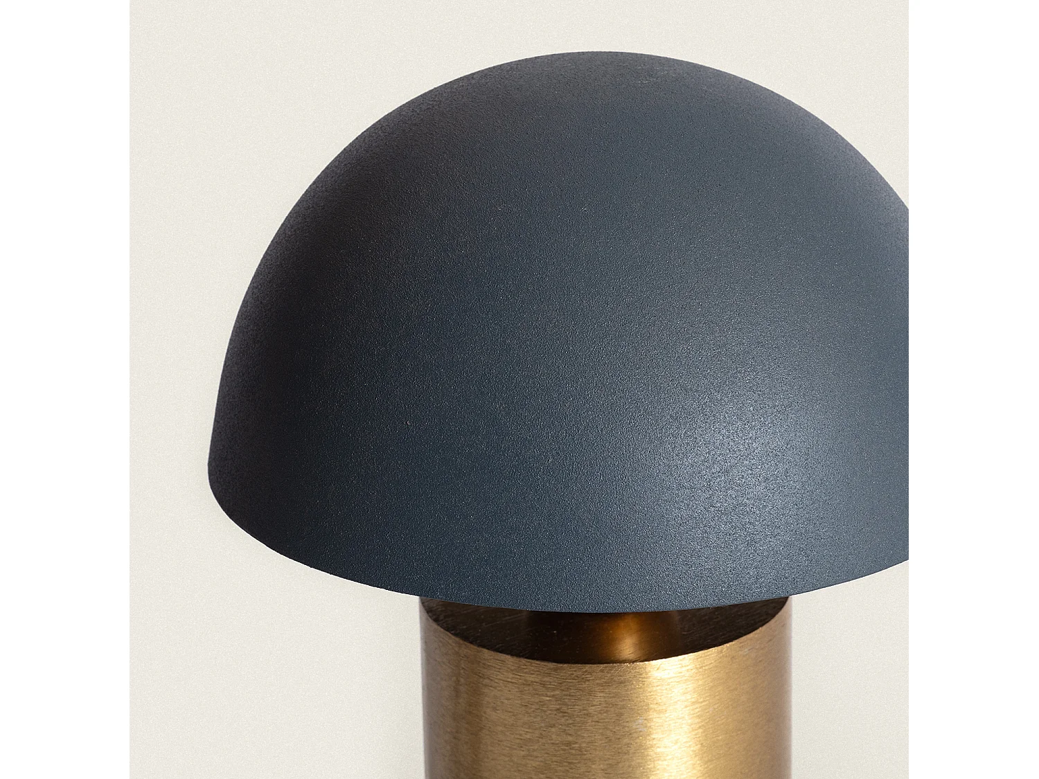 Lampe à Poser Métal Tanev Lis Bleu marine