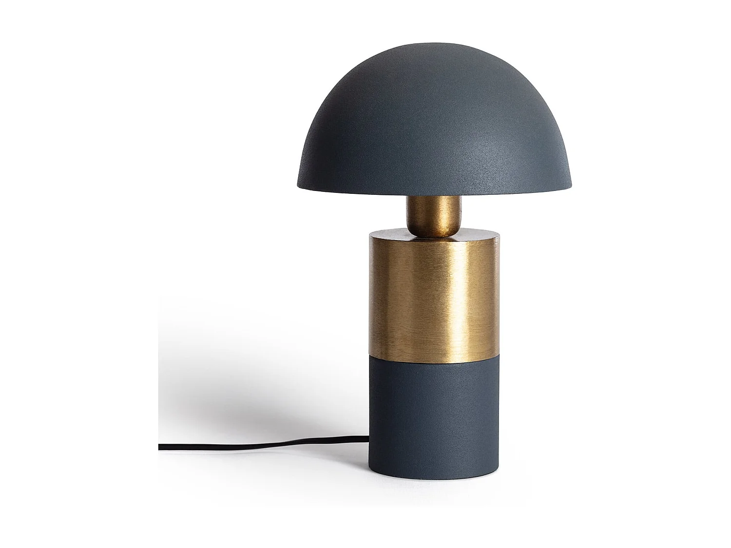 Lampe à Poser Métal Tanev Lis Bleu marine