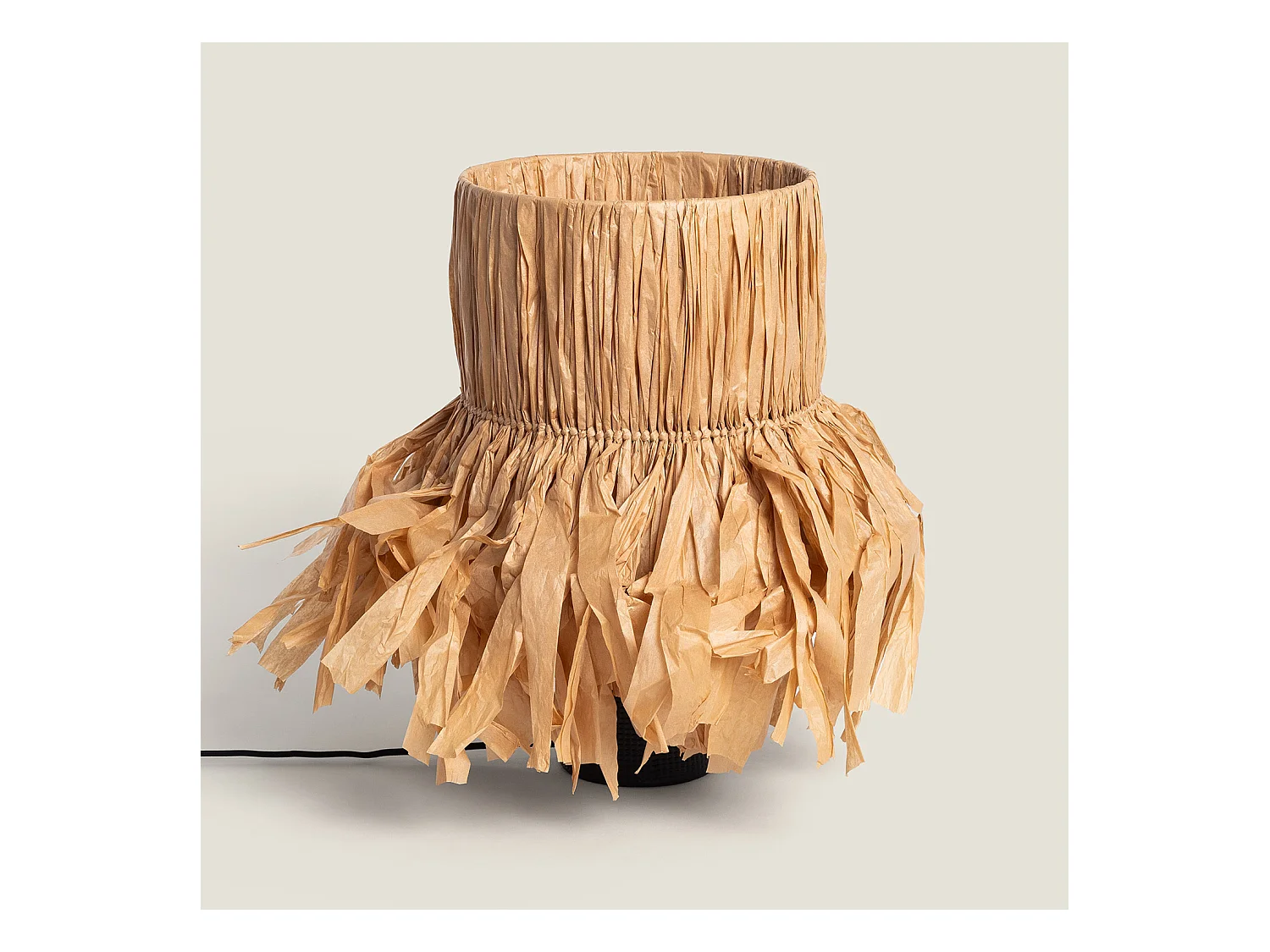 Lampe à Poser Céramique Bajawa Noir
