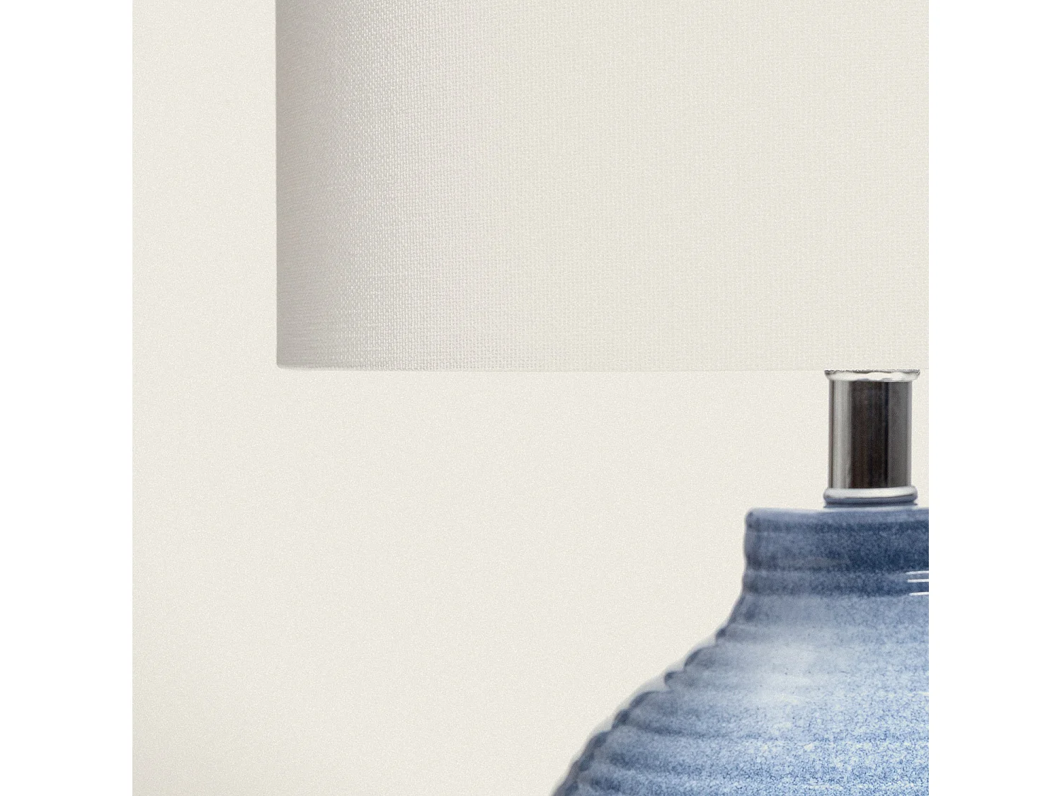 Lampe à Poser en Céramique Botijo Bleu foncé