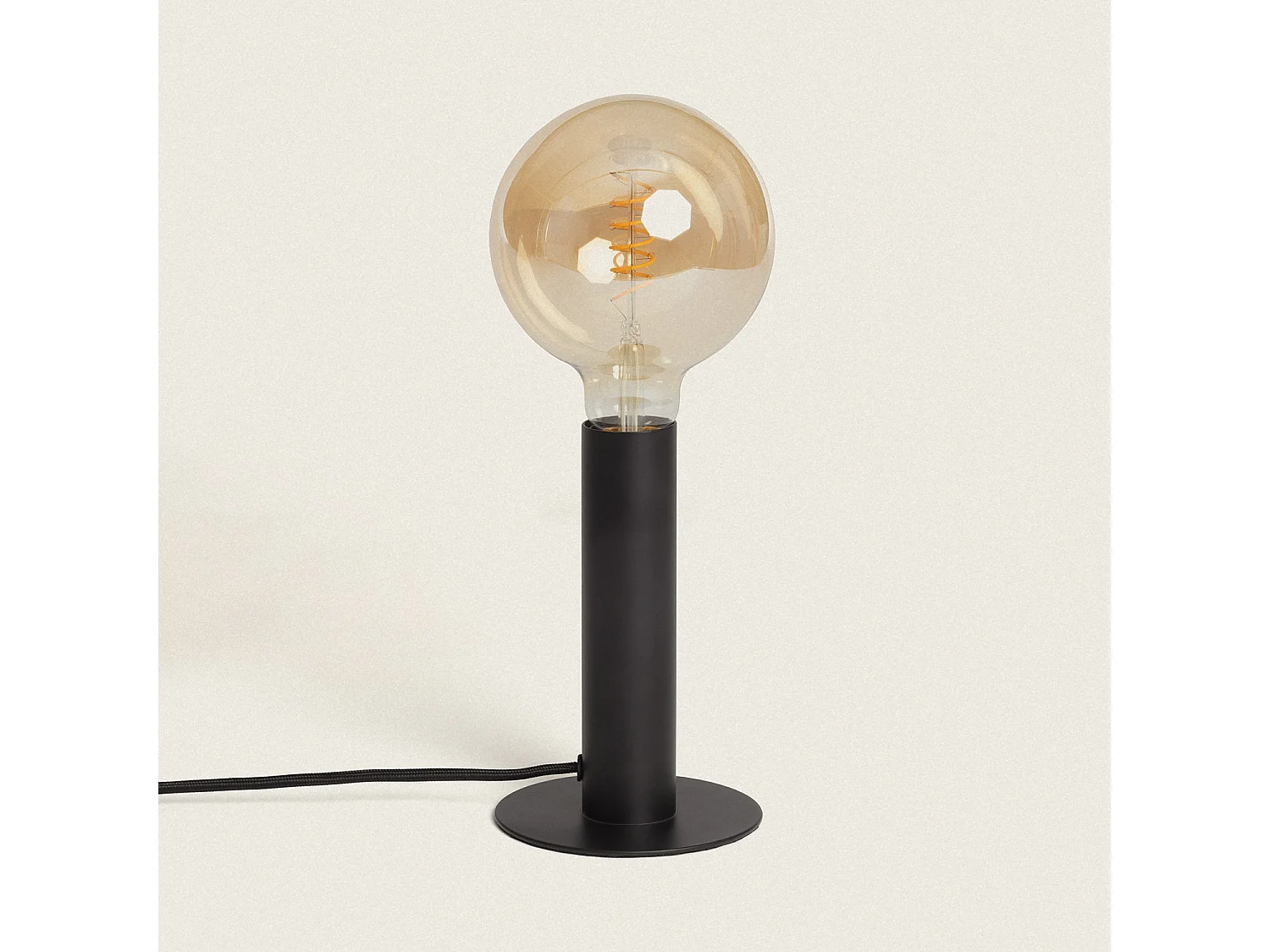 Lampe à Poser Métal Rovia Noir