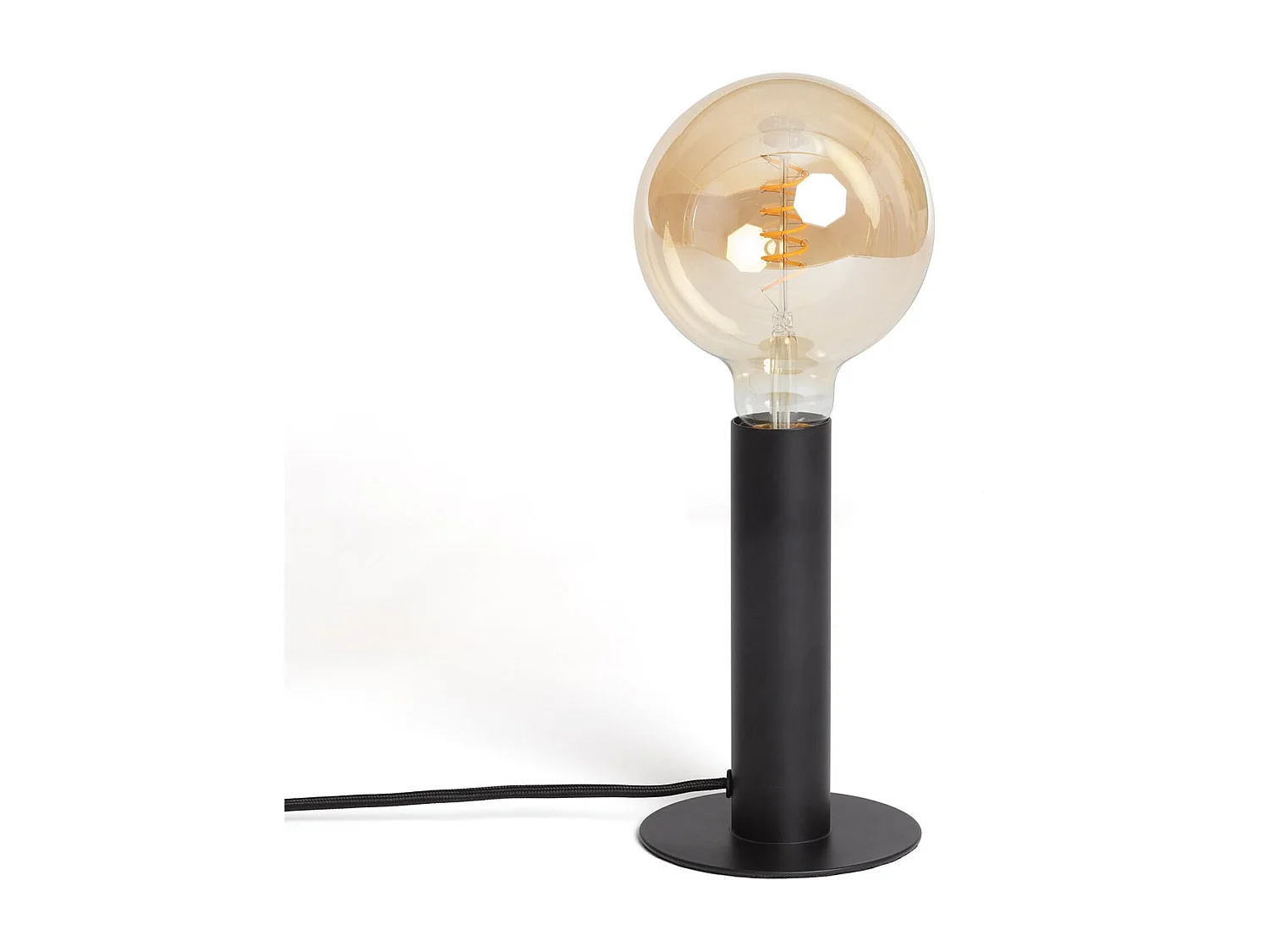 Lampe à Poser Métal Rovia Noir