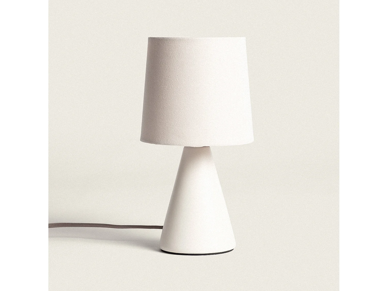 Lampe à Poser Céramique Artzai  Blanc cassé