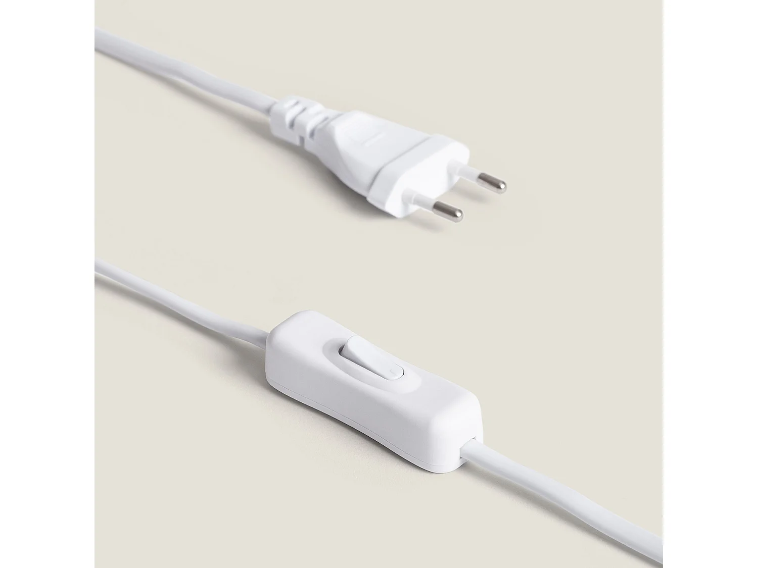 Lámpara de Mesa Yeso Rise Uplighter Blanco